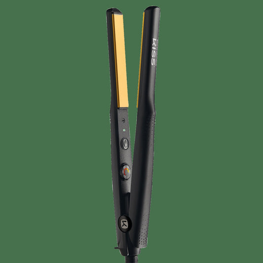 Kiss Nano Titanium Professional 1/2" Flat Iron | Hair Straightener, Ceramic Iron, Hair Tools