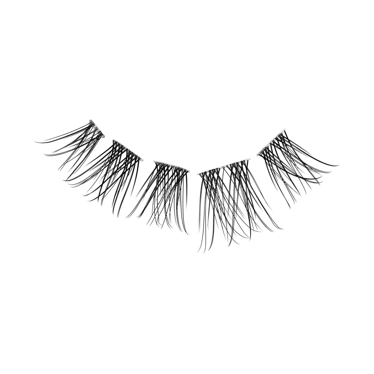 Falscara Studio Mini Refill Pack - Soft Natural | DIY False Lash Extensions, Cluster Lash, Wispy Lashes, 36 Wisps, 8mm-12mm
