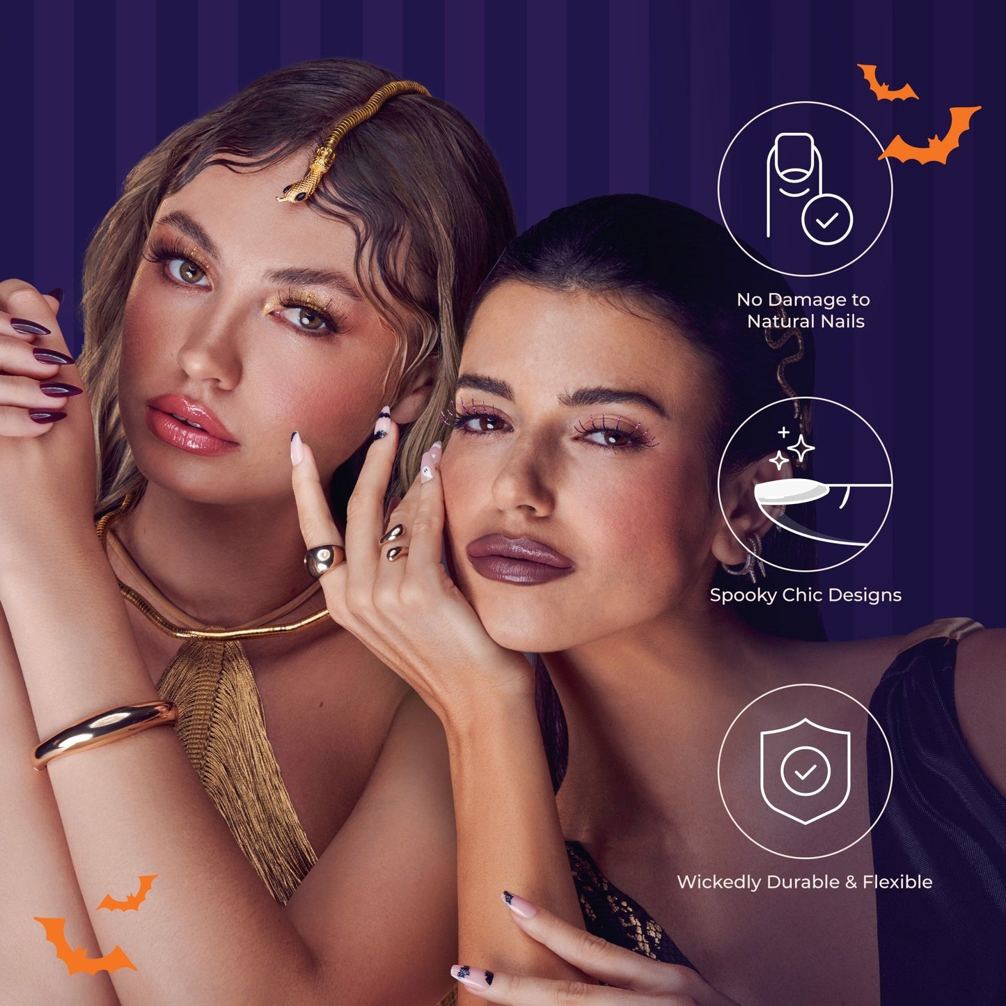 Kiss Gel Fantasy Halloween Nails - Ghost Carnivals