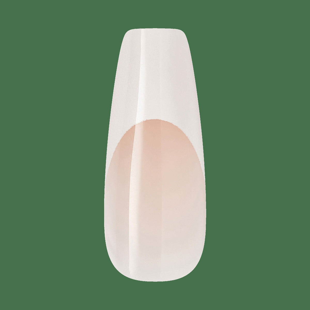 Kiss Glam 3D & Jewel Press On Fake Glue Nails - Breath of Harmony | French, White, Long, Coffin