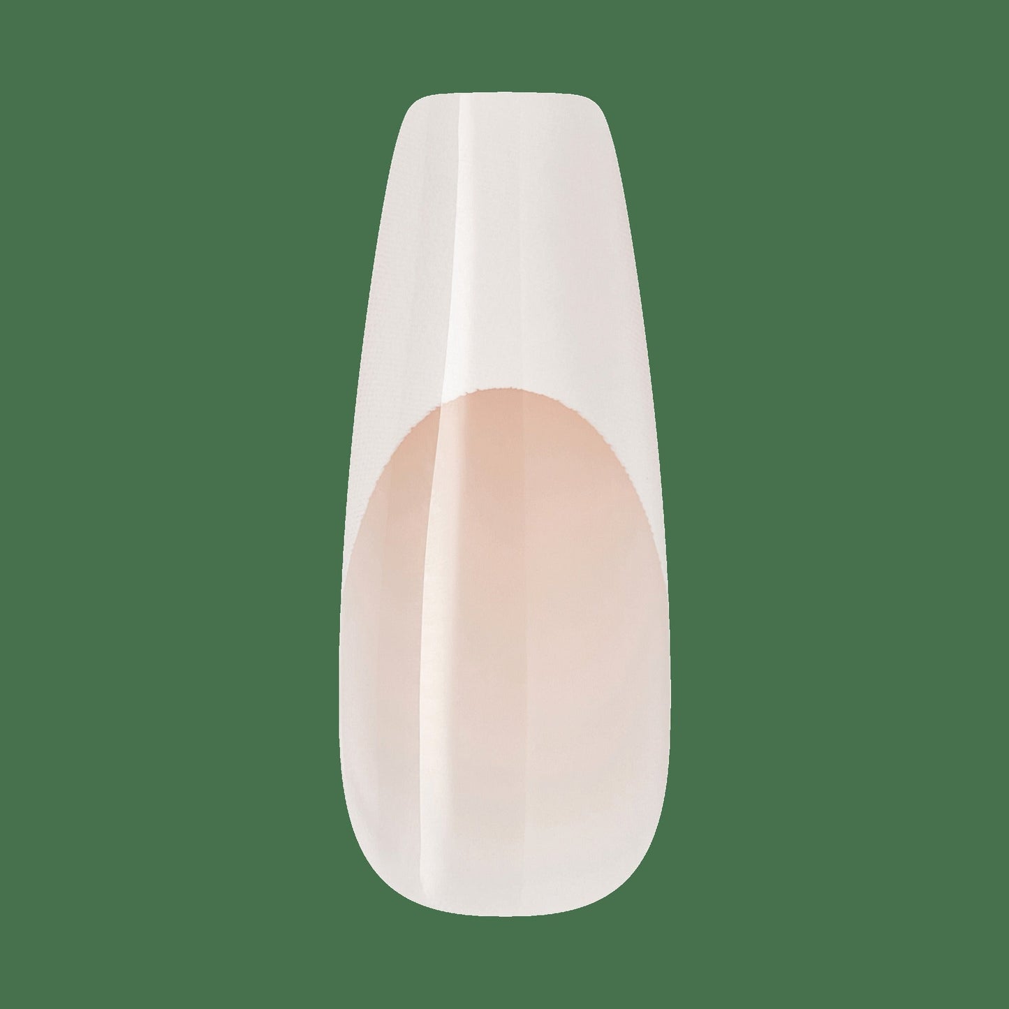 Kiss Glam 3D & Jewel Press On Fake Glue Nails - Breath of Harmony | French, White, Long, Coffin