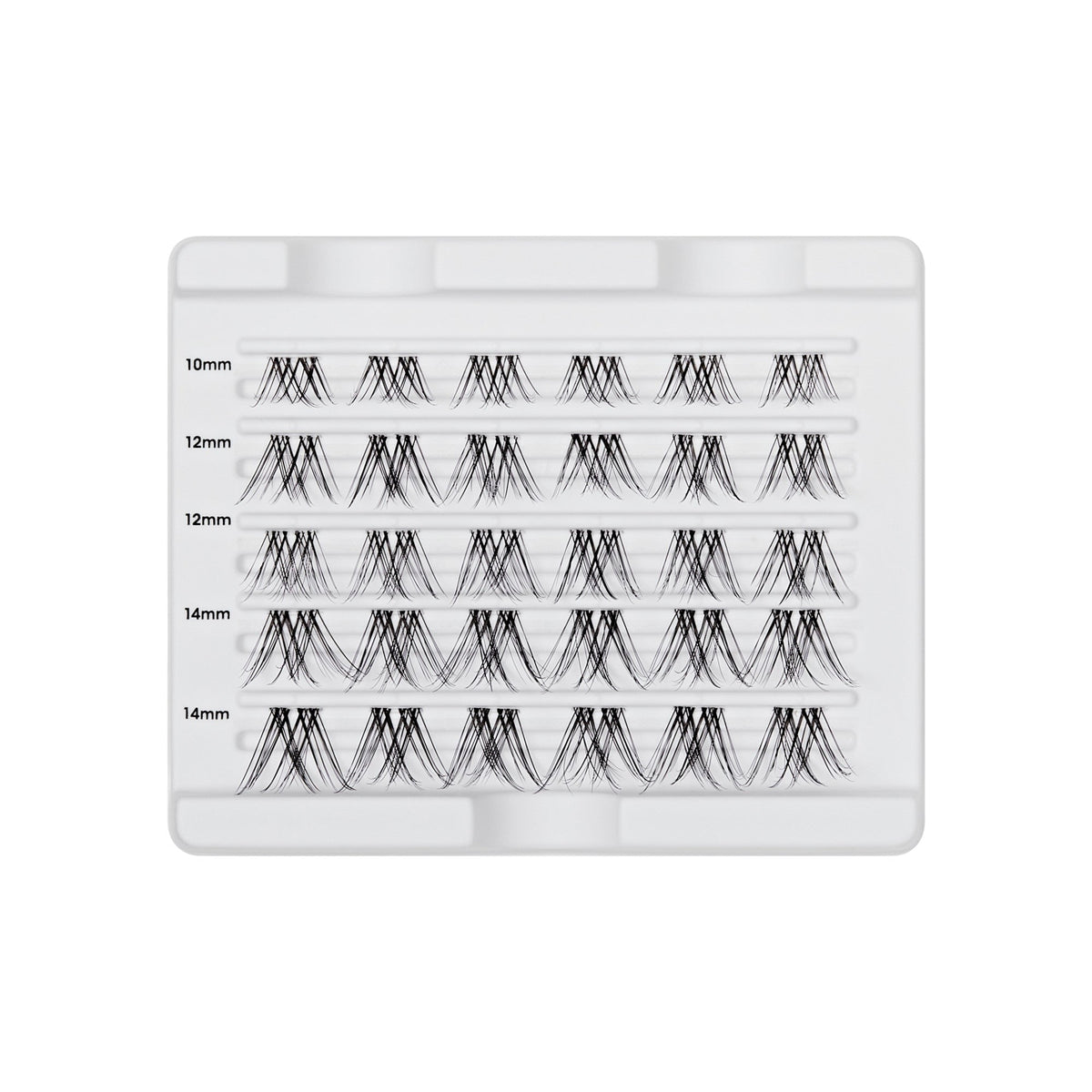 Falscara Faux Mink Natural Multipack | DIY False Lash Extensions, Natural, Cluster Lash, Wispy Lashes, Faux Wispy, 30 Wisps, 10mm-14mm