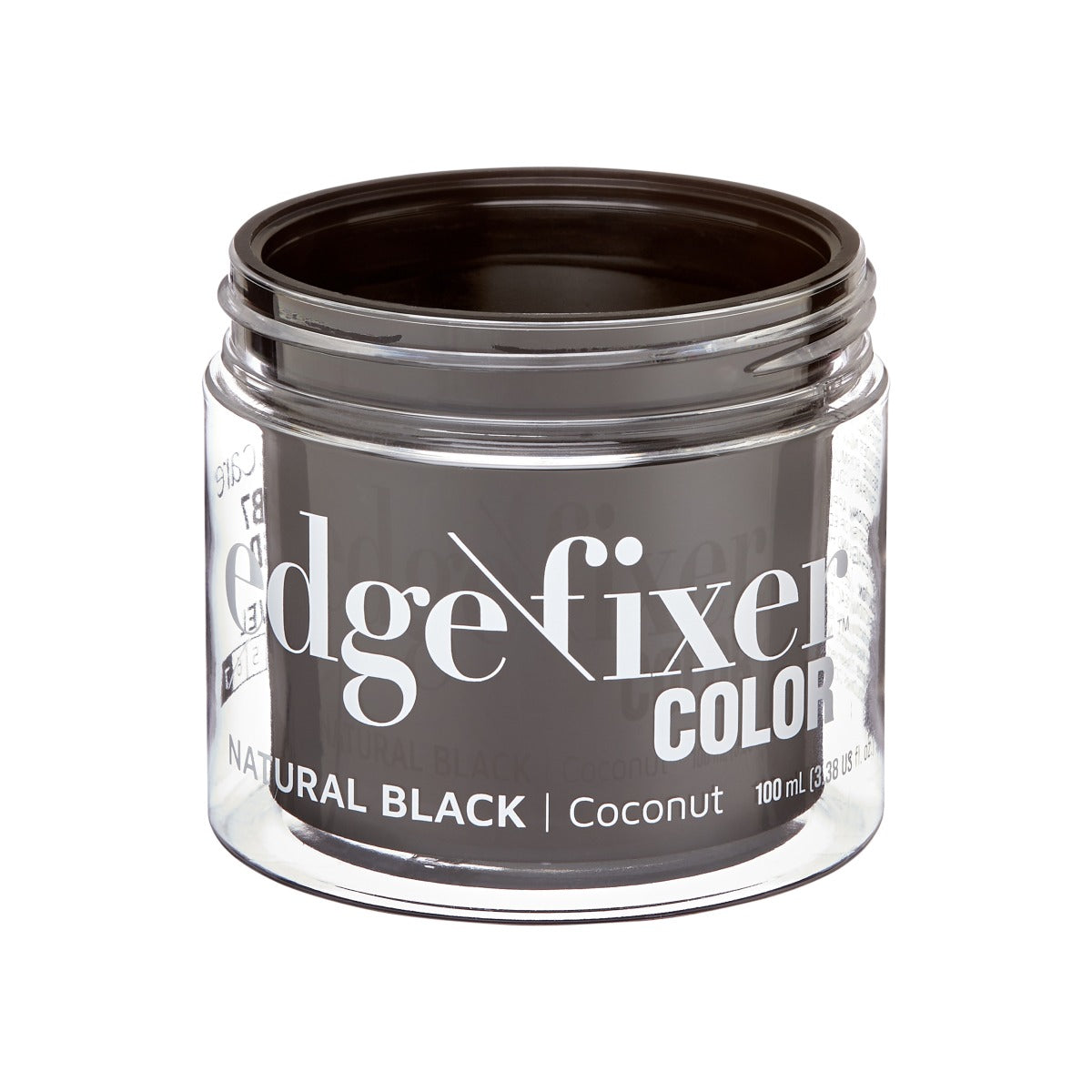 Kiss Colors & Care Edge Fixer Color Gel - Natural Black | Edge Control, Baby Hair Gel, Maximum Hold, 100 ml, Hair Care
