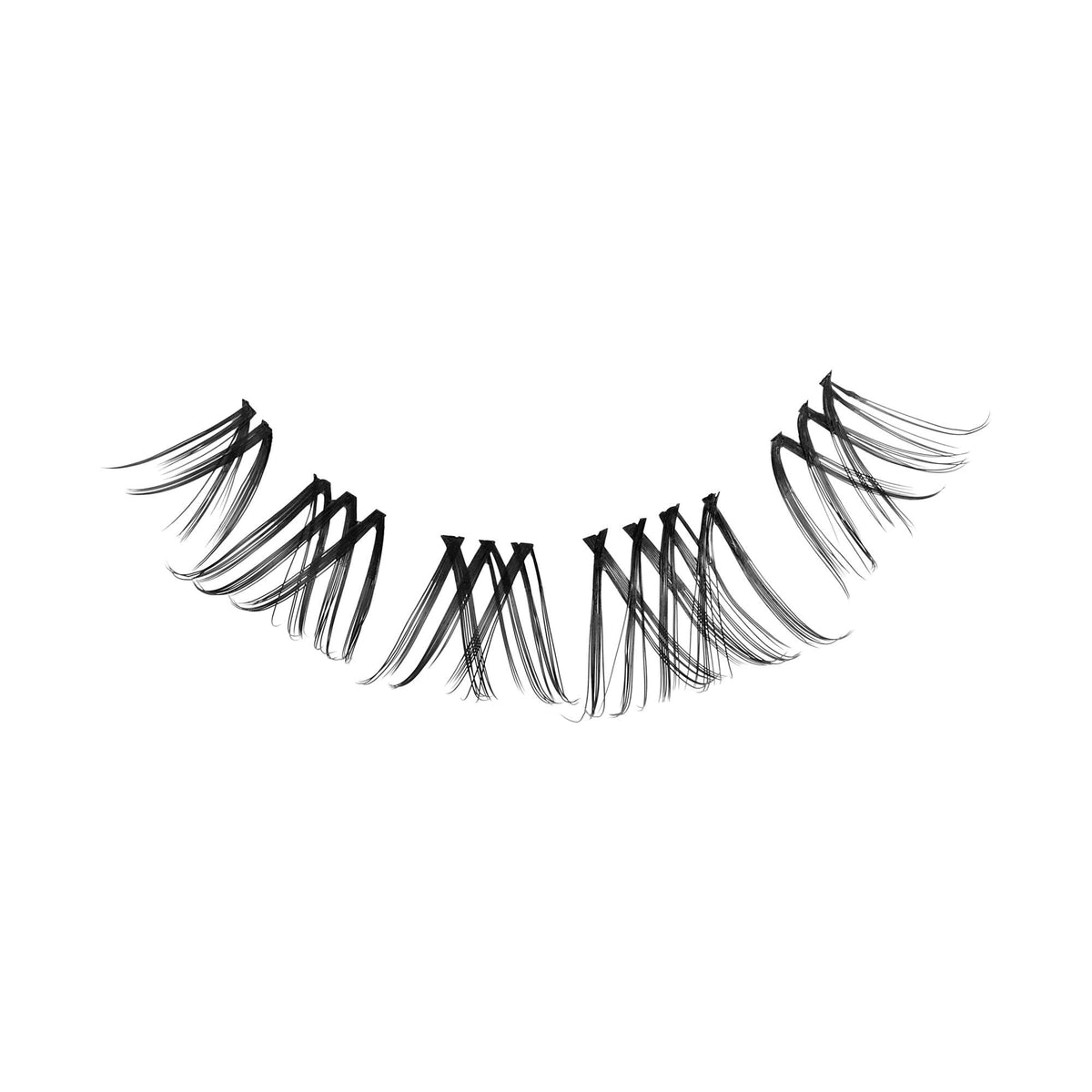 Falscara Studio Mini On-The-Go Kit - Classic Natural | DIY False Lash Extensions, Cluster Lash, Wispy Lashes, 36 Wisps, 8mm-12mm
