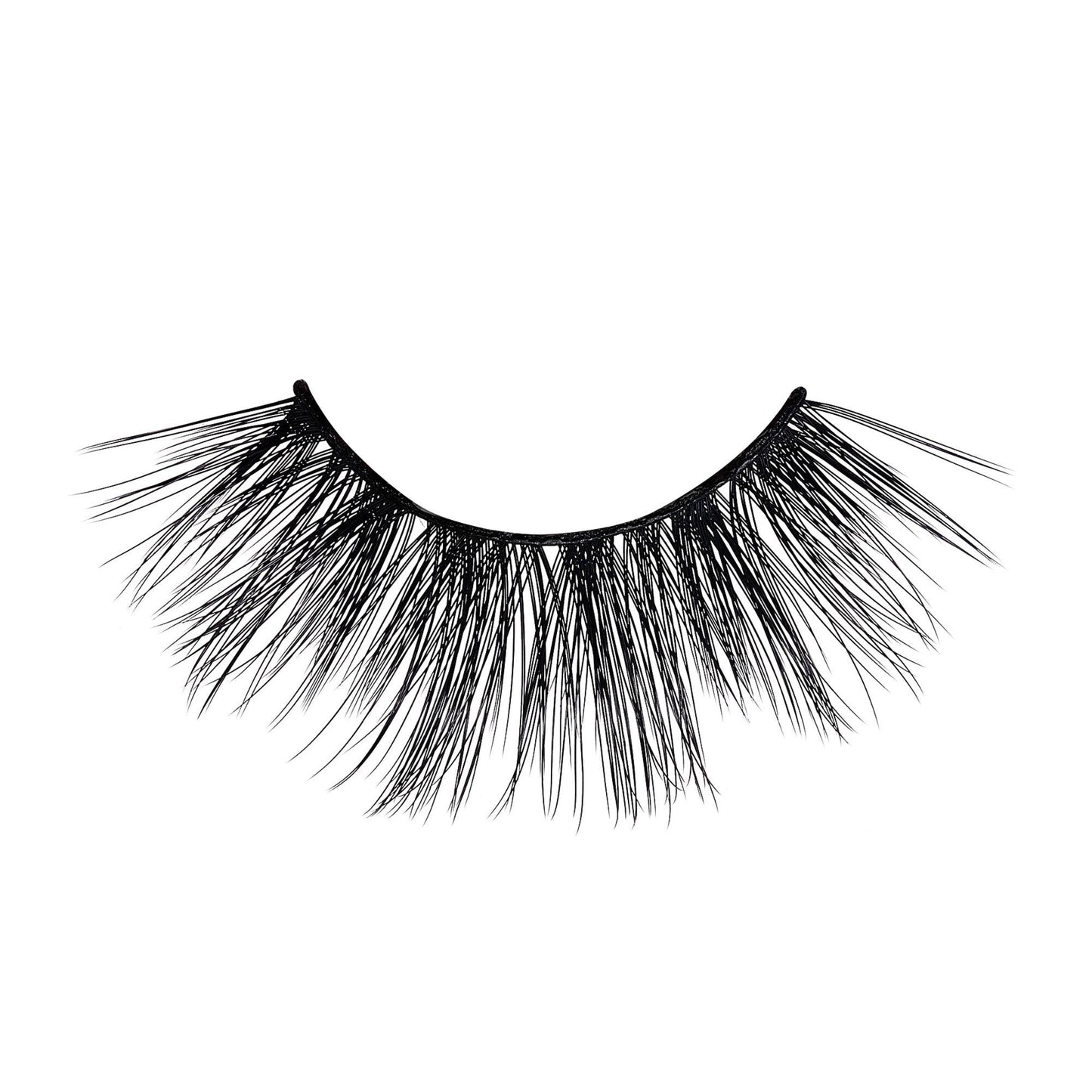 Kiss Lash Couture Triple Push-Up XL Collection False Eyelashes - 03 Slip | 1 Pair, Strip Lashes, 16mm