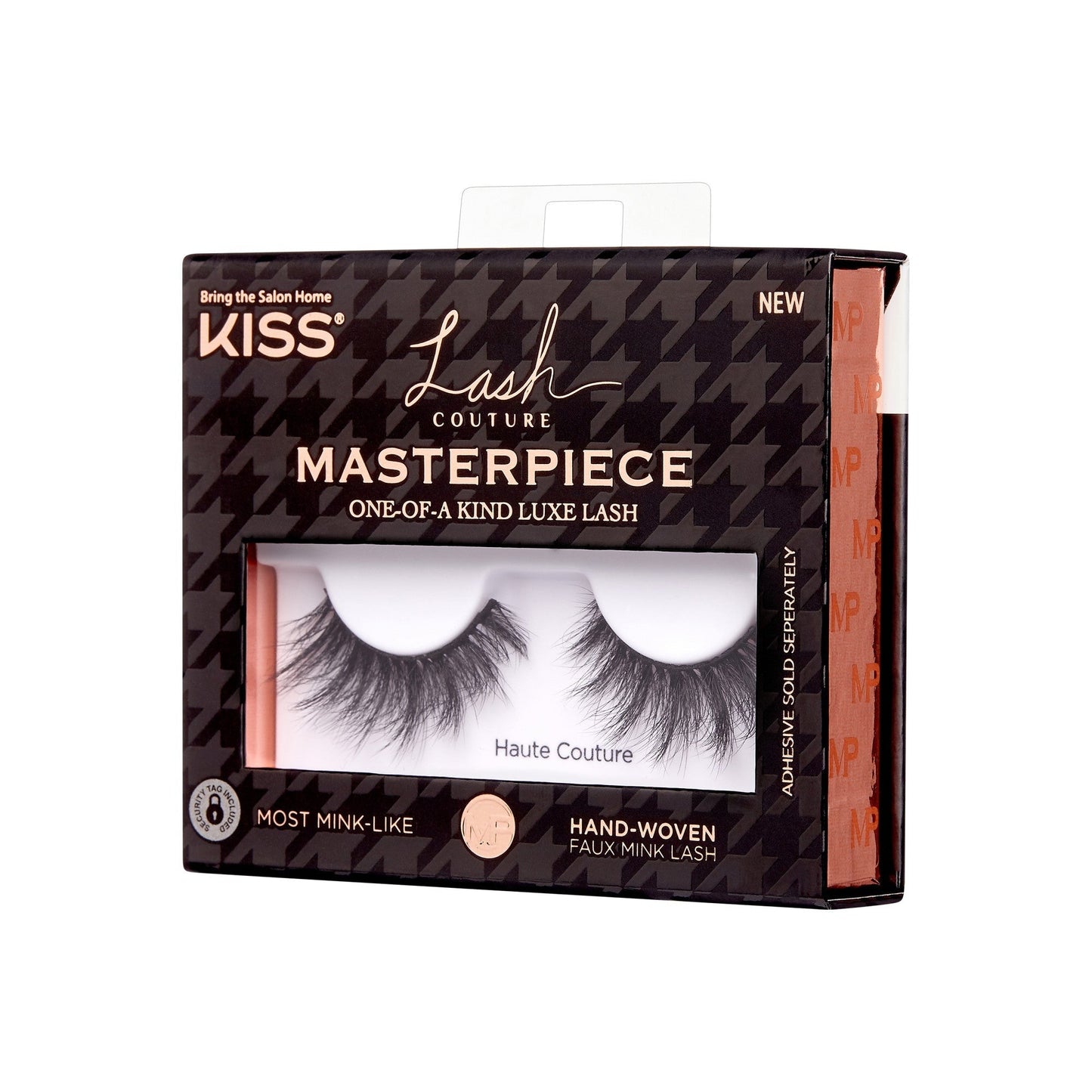 Kiss Lash Couture Masterpiece False Eyelashes - Haute Couture | 1 Pair, Strip Lashes, 16mm