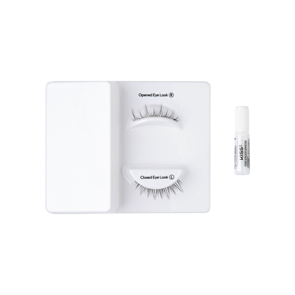 Kiss Filter Lashes False Eyelashes -The Glow Up Filter | 1 Pair, Strip Lashes, 7mm-11mm