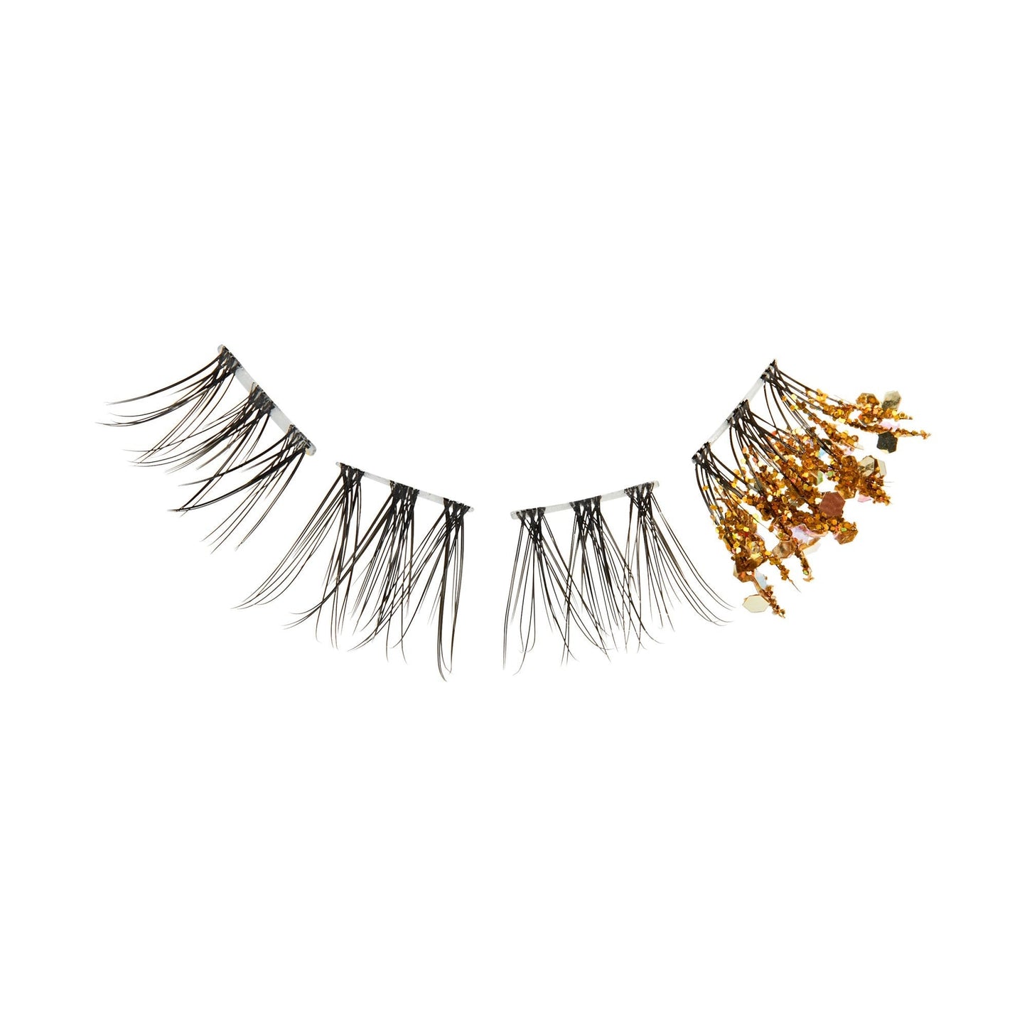 Falscara X WICKED: FOR GOOD | Go On, You're Free | DIY False Lash Extensions, Natural, Cluster Lash, Wispy Lashes, 10 Wisps, 8mm-10mm