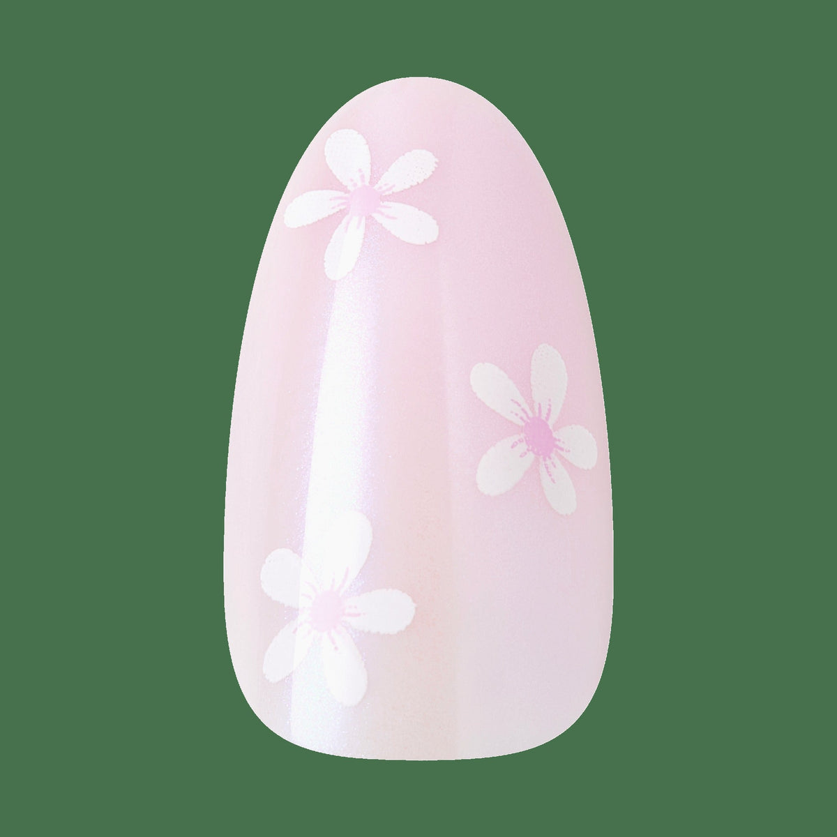 Kiss Glam 3D & Jewel Press On Fake Glue Nails - Breeze of Bliss | Design, Pink, Medium, Almond