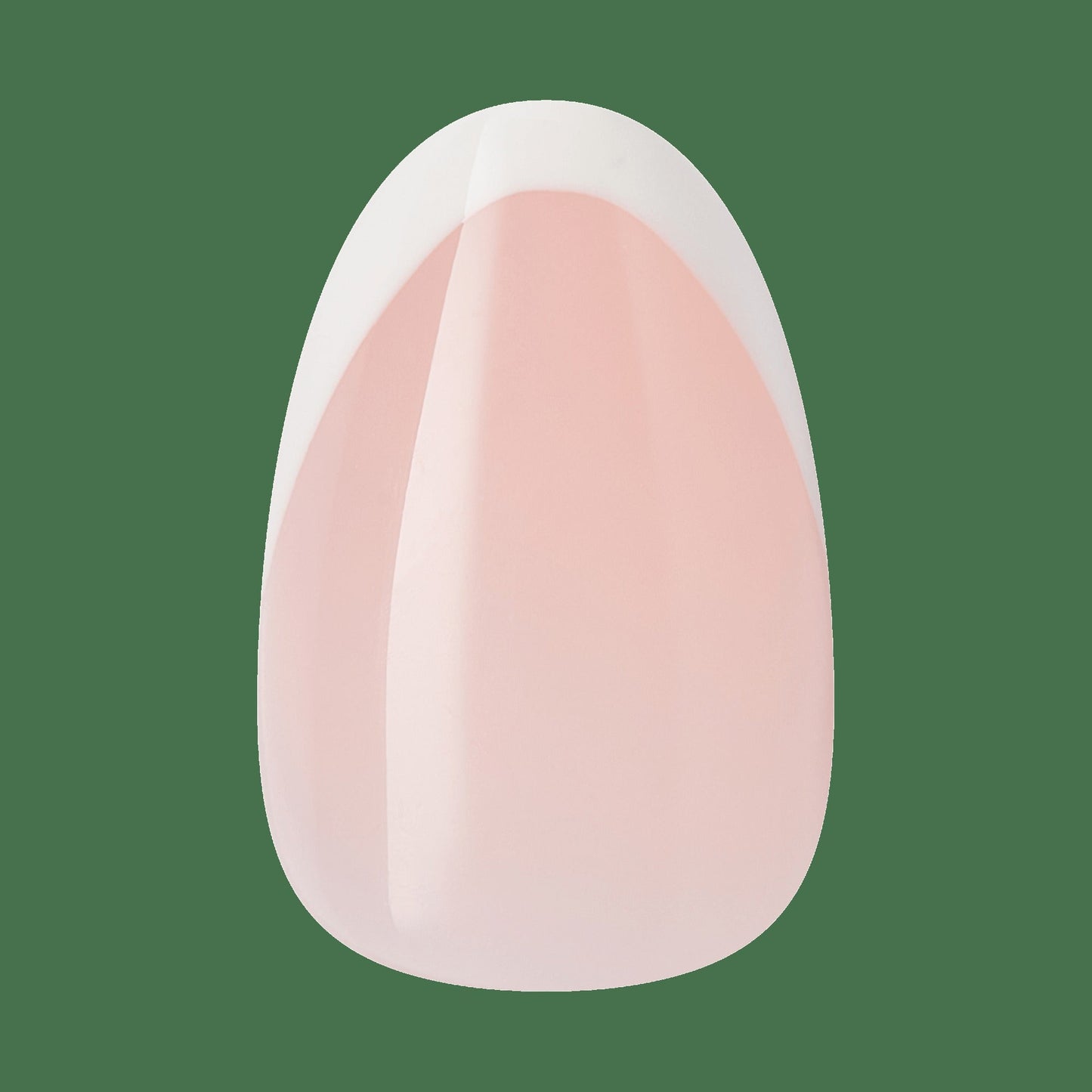 Kiss Core French Press On Fake Glue Nails - Passionate | French Tips, White, Short, Almond