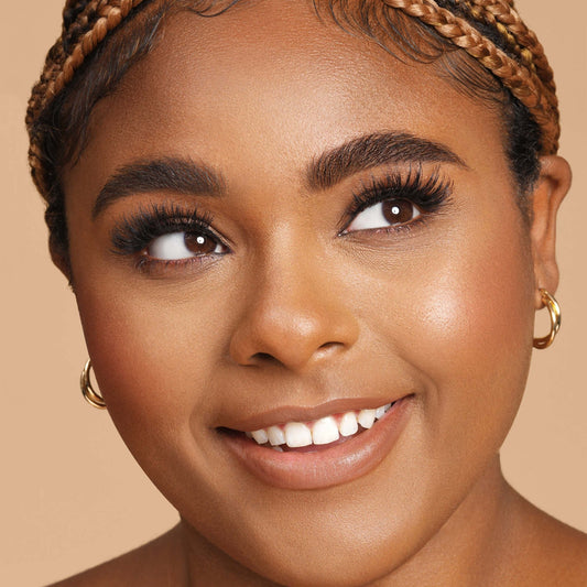 Kiss Sister Nature False Eyelashes - Sage | 1 Pair, Strip Lashes, 12mm
