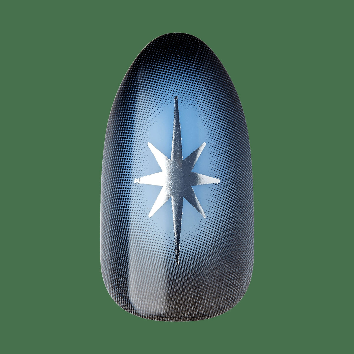 Impress Design No Glue Fake Press On Nails - Lovesome | Design, Blue, Medium, Almond, Manicure