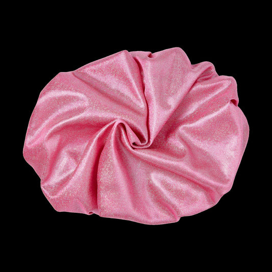 Kiss Colors & Care Glamour Glitter Bonnet Cap, XL - Pink Pearl | Extra-Large, Silk Bonnet, Sleep Bonnet, Hair Accessories