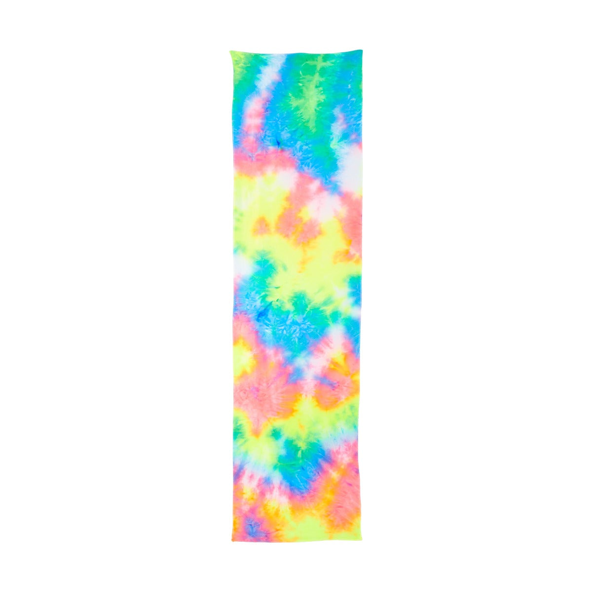 Kiss Colors & Care Soft Satin Wrap Scarf - Tie Dye | Head Scarf, Hair Scarf, 60"L x 16"W, Hair Accessories