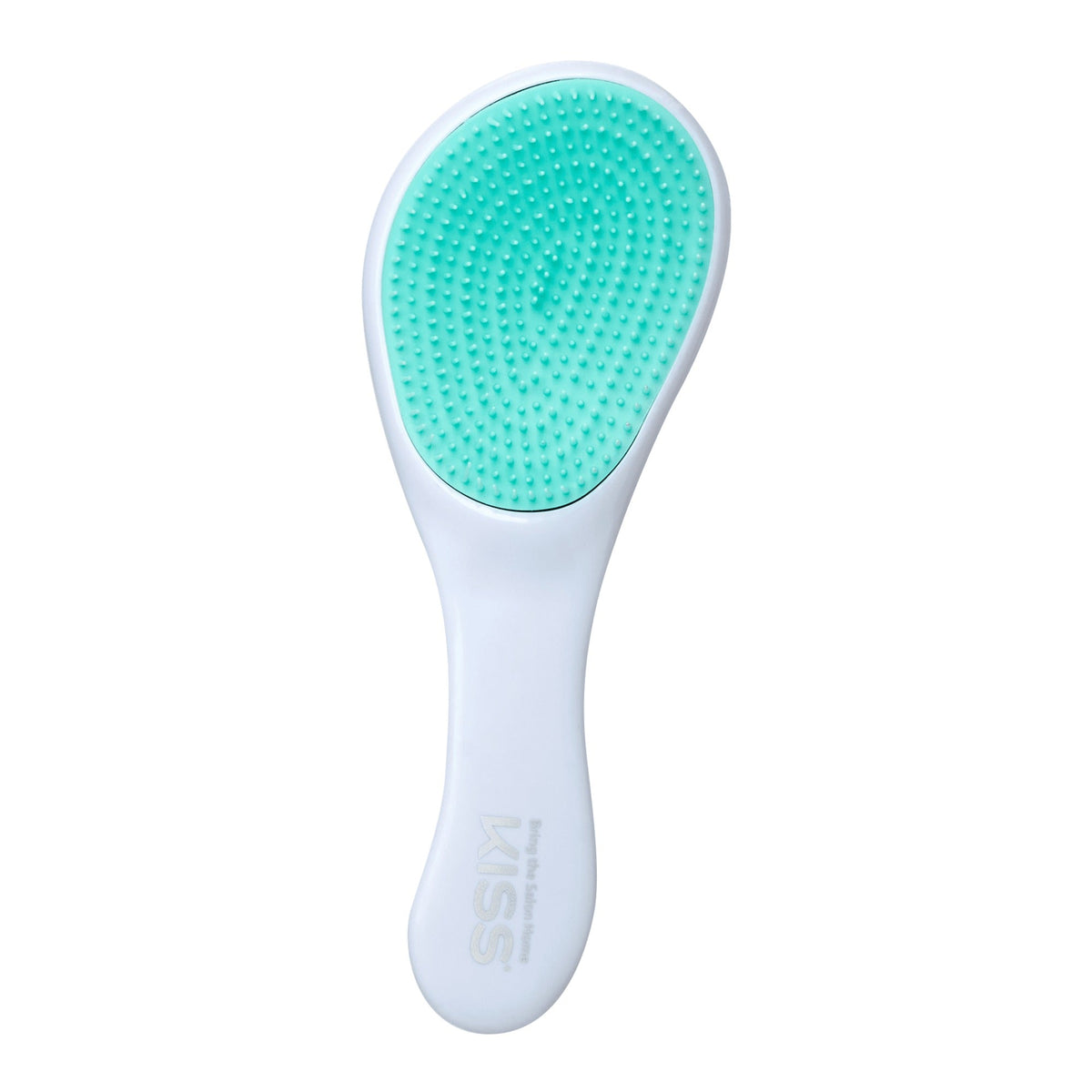 Kiss Colors & Care Easy Grip Detangler Brush | Non-Slip