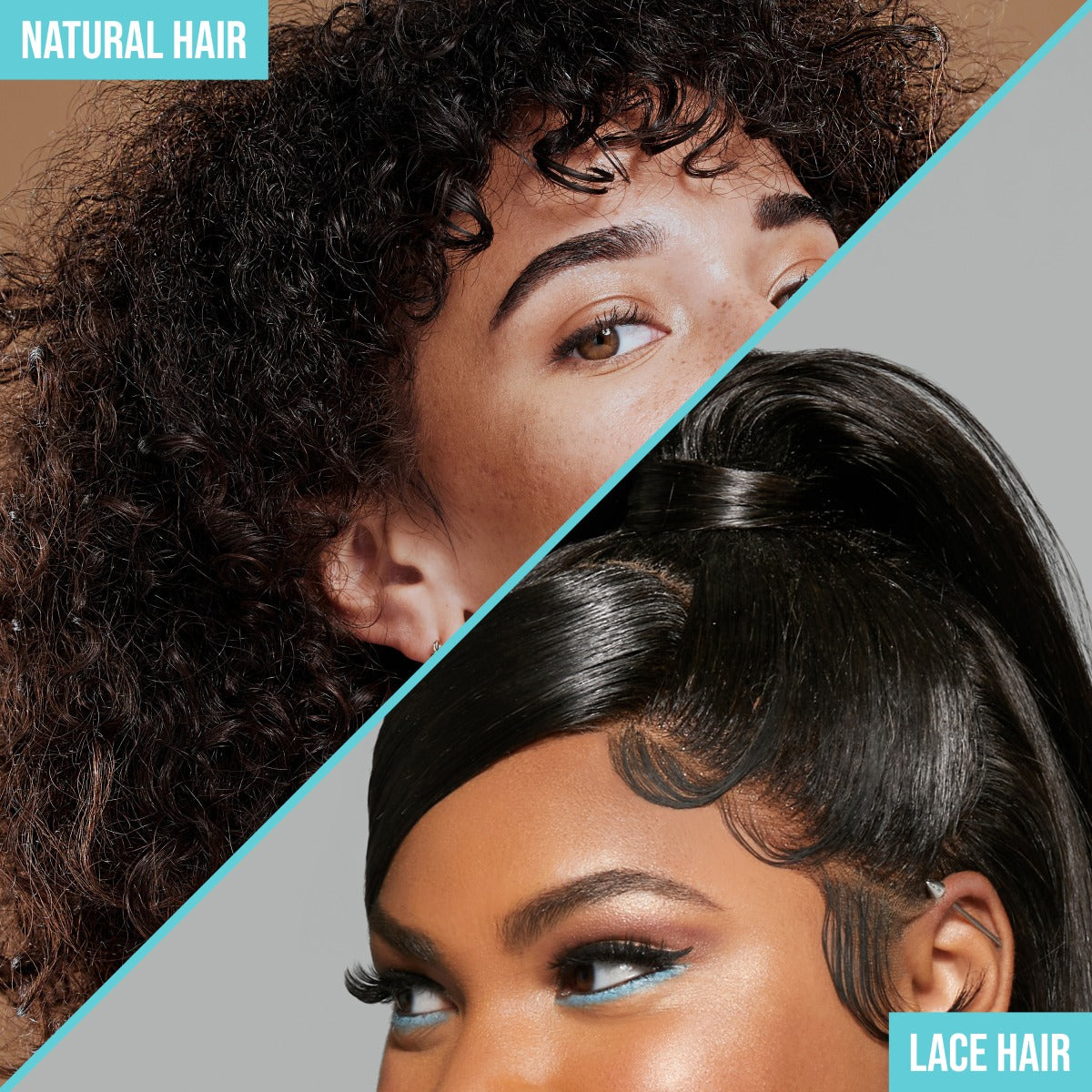 Kiss Colors & Care Super Stay Freezing Spray | Maximum Hold, For Natural Hair & Wigs, 24 Hr Hold, 11.1 oz, Hair Care