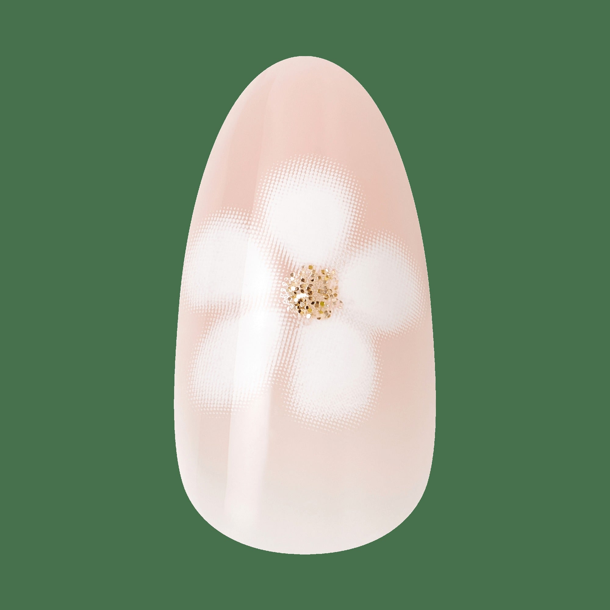 Kiss Core Design Press On Fake Glue Nails - Salted Caramel Crush | Design, Red, Medium, Almond