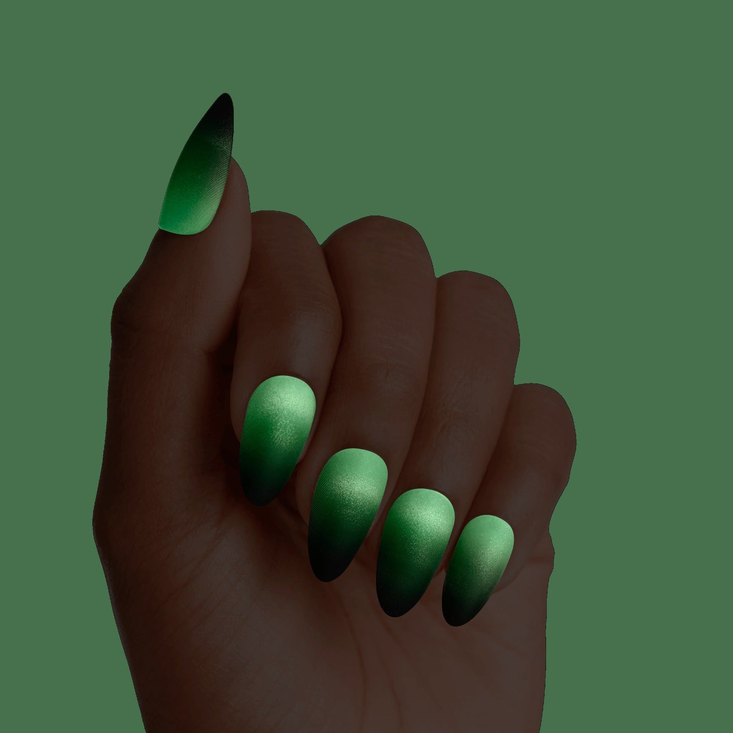 Kiss Voguish Fantasy Halloween Press On Glue Nails - Chilling Char