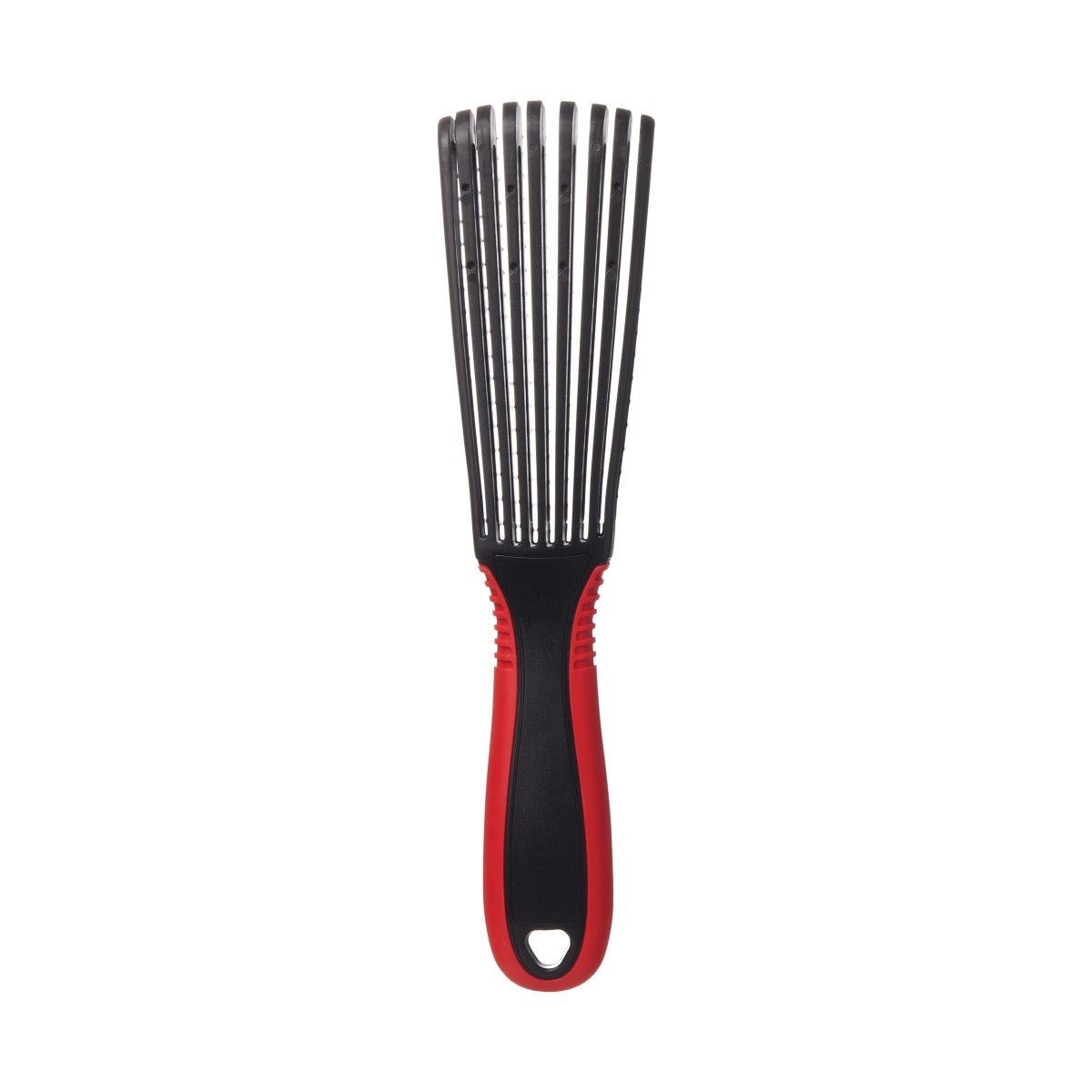 Kiss Colors & Care Glide Detangling Brush - Large Black | Non-Slip, 9 Rows, Detangling Brush, Curl Brush