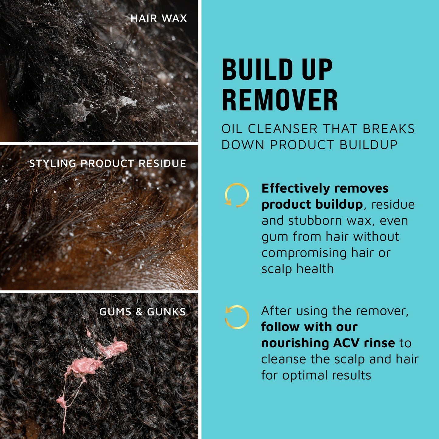 Kiss Colors & Care D:TOX Hair Detox Remover | Build-Up Melting Oil Cleanser, Gentle Cleanser, Removes Hair Wax, 6 fl oz, Hair Care