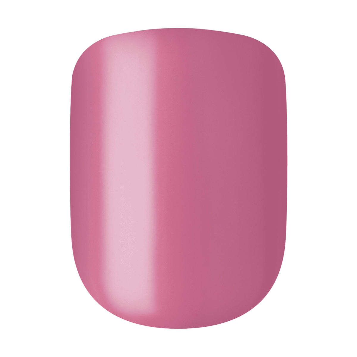 Impress Color No Glue Fake Press On Nails - Petal Pink | Solid, Pink, Short, Squoval, Manicure