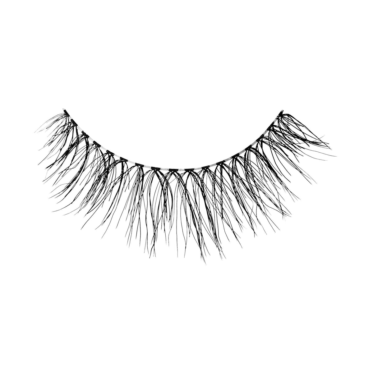 Kiss So Natural False Eyelashes - Fluffy Natural | 5 Pairs, Strip Lashes, 10mm-12mm