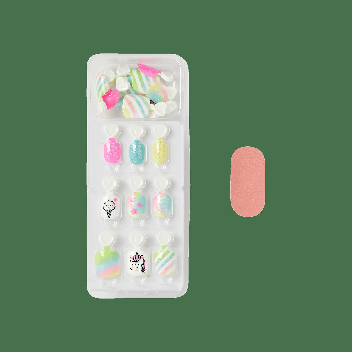 Impress Kids No Glue Fake Press On Nails - Berry Best | Design, Multicolor, Kids, Squoval, Manicure