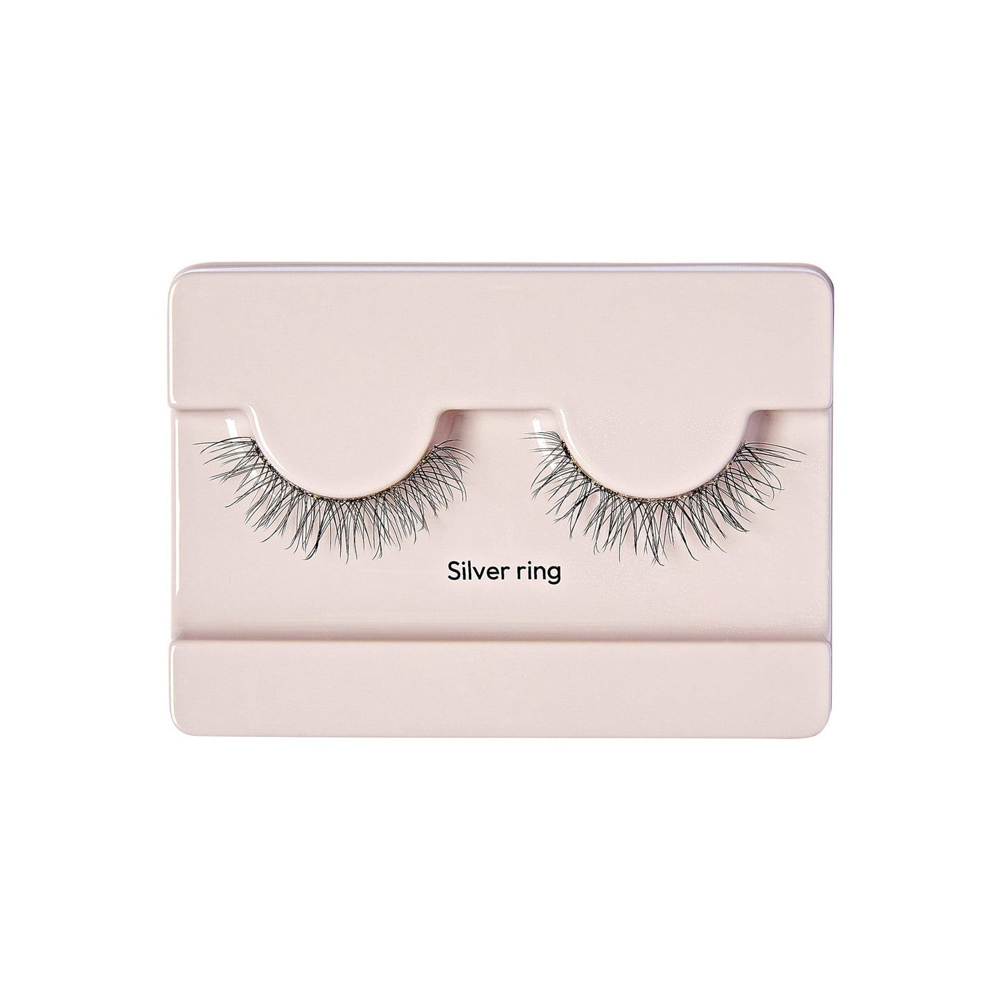 Kiss The New Natural Full Strip False Eyelashes - Silver Ring | 1 Pair, Strip Lashes, 12mm