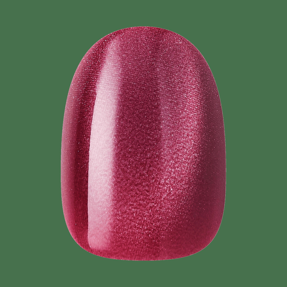 Kiss Core Magnetic Press On Fake Glue Nails - Flaming | Magnetic, Pink, Short, Round