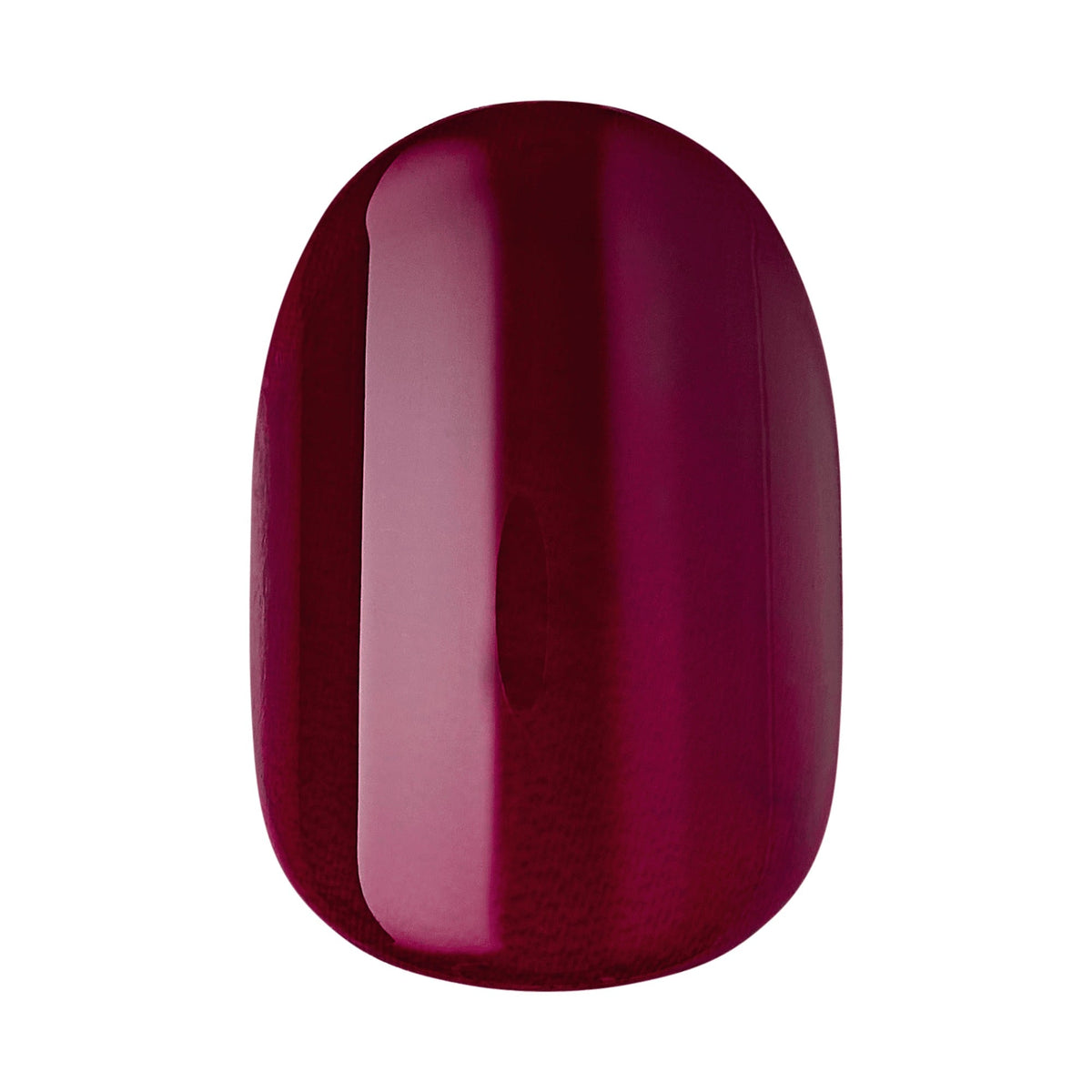 Impress Color No Glue Fake Press On Nails - Over You | Solid, Red, Short, Oval, Manicure